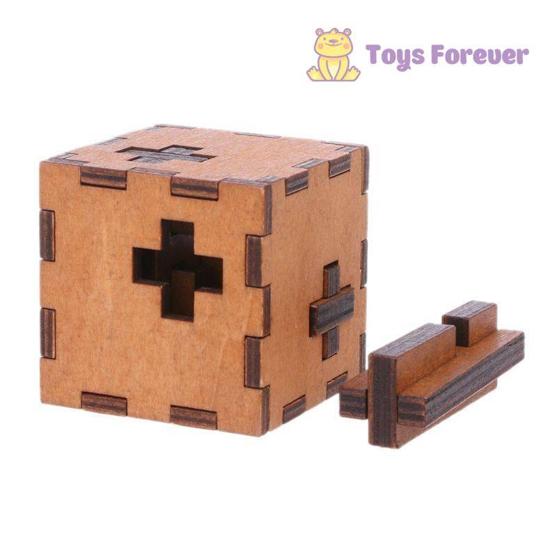 Wooden Cube Puzzle Box Wooden Cube Puzzle Box