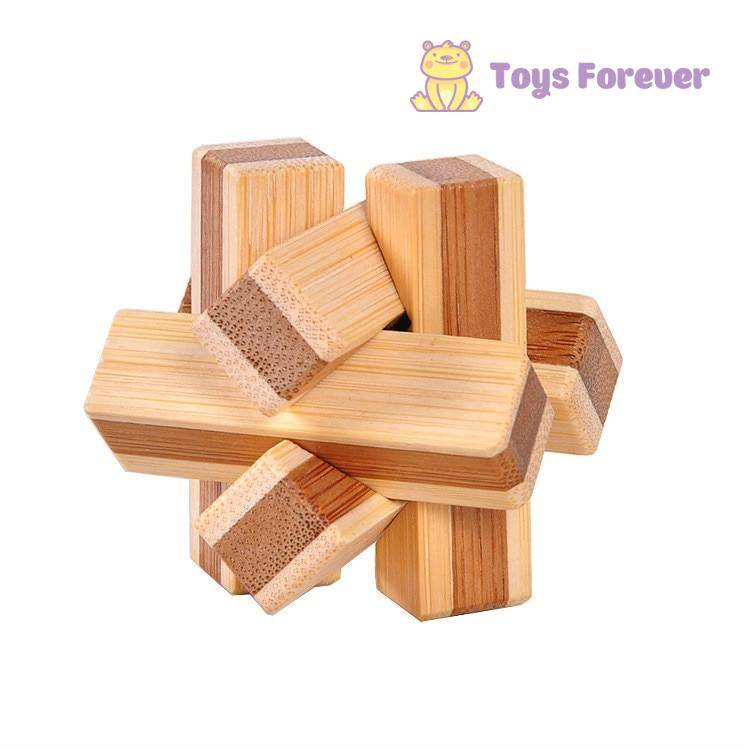 Wooden Brain Teaser Toys Set Wooden Brain Teaser Toys Set