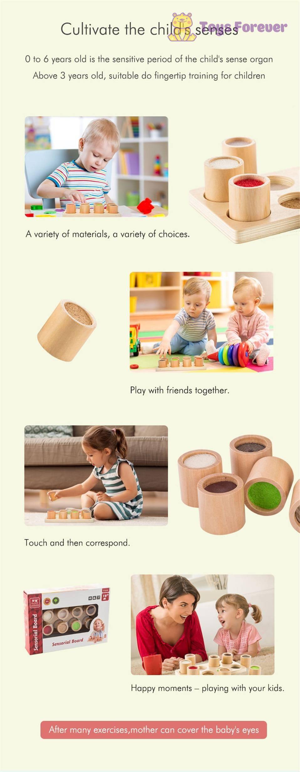 Kid's Tactile Montessori Toy Kid's Tactile Montessori Toy