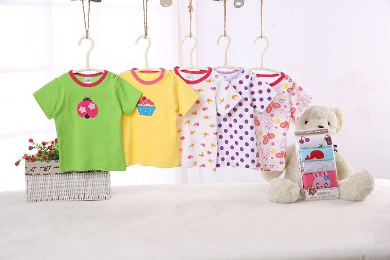 Baby's Multicolor T-Shirts 5 pcs Set Baby's Multicolor T-Shirts 5 pcs Set