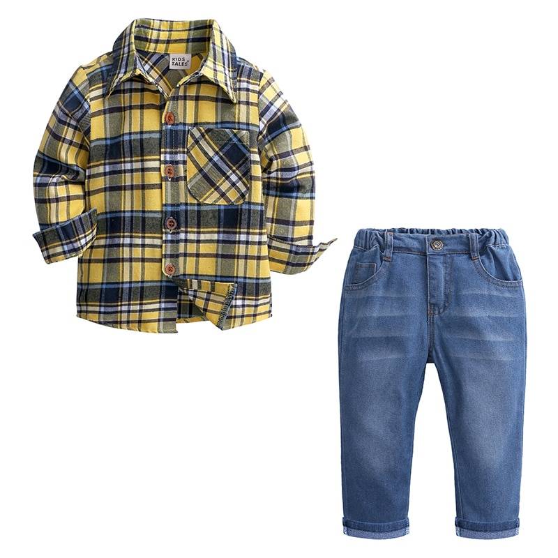 Long-Sleeved Shirt with Pants for Boys Long-Sleeved Shirt with Pants for Boys