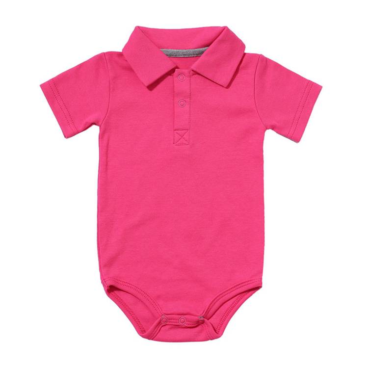 Baby Boy Cotton T-Shirt with Collar Baby Boy Cotton T-Shirt with Collar