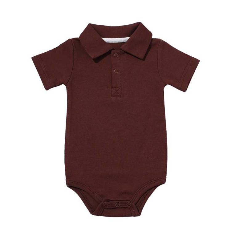 Baby Boy Cotton T-Shirt with Collar Baby Boy Cotton T-Shirt with Collar