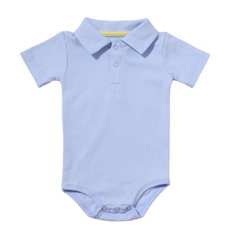 Baby Boy Cotton T-Shirt with Collar Baby Boy Cotton T-Shirt with Collar