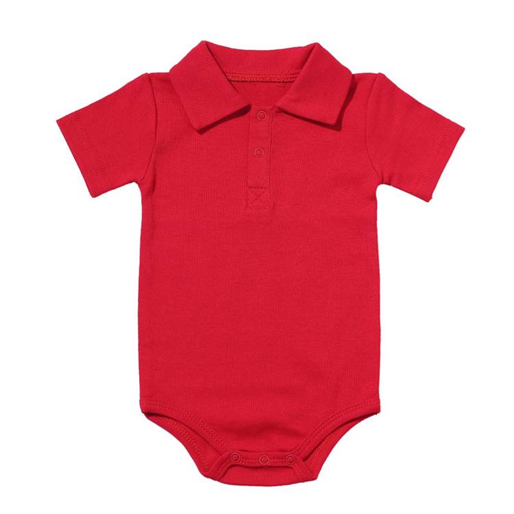 Baby Boy Cotton T-Shirt with Collar Baby Boy Cotton T-Shirt with Collar