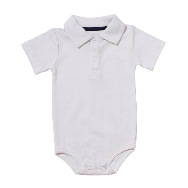 Baby Boy Cotton T-Shirt with Collar Baby Boy Cotton T-Shirt with Collar
