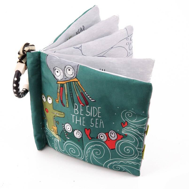 Cartoon Soft Educational Cloth Book Cartoon Soft Educational Cloth Book