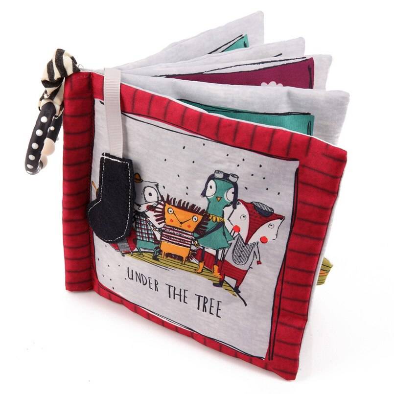 Cartoon Soft Educational Cloth Book Cartoon Soft Educational Cloth Book