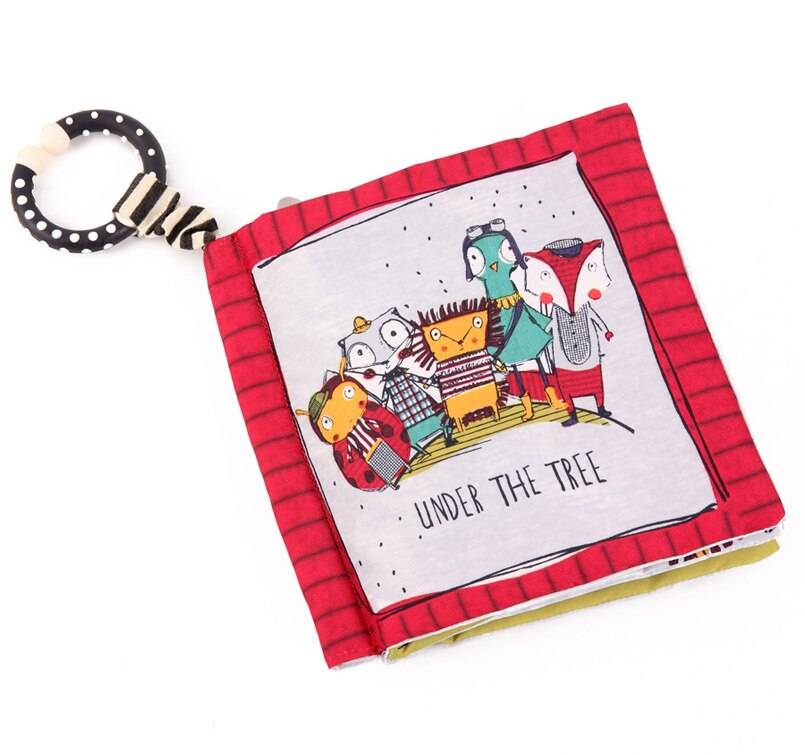 Cartoon Soft Educational Cloth Book Cartoon Soft Educational Cloth Book