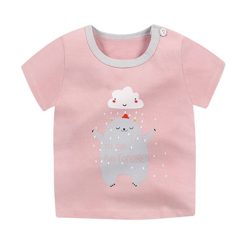 Girl's Fashion Bright Cotton T-Shirt Girl's Fashion Bright Cotton T-Shirt