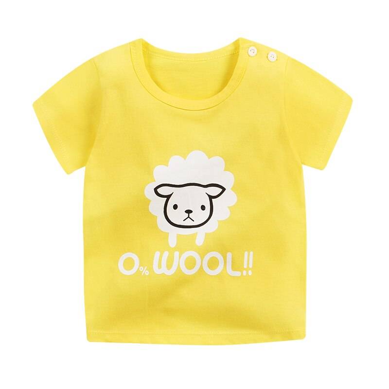 Girl's Fashion Bright Cotton T-Shirt Girl's Fashion Bright Cotton T-Shirt