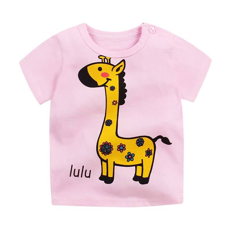 Girl's Fashion Bright Cotton T-Shirt Girl's Fashion Bright Cotton T-Shirt