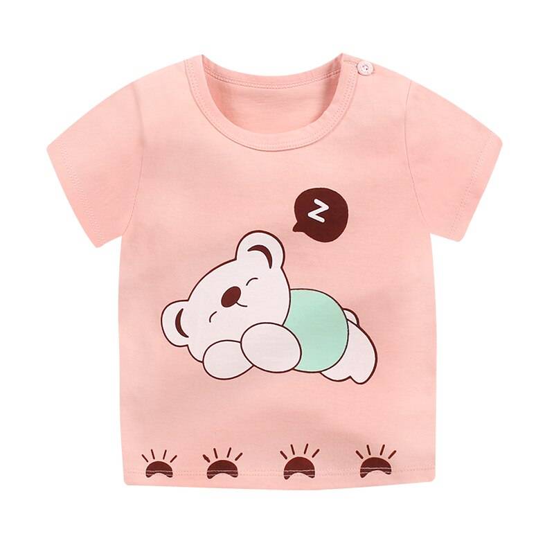 Girl's Fashion Bright Cotton T-Shirt Girl's Fashion Bright Cotton T-Shirt