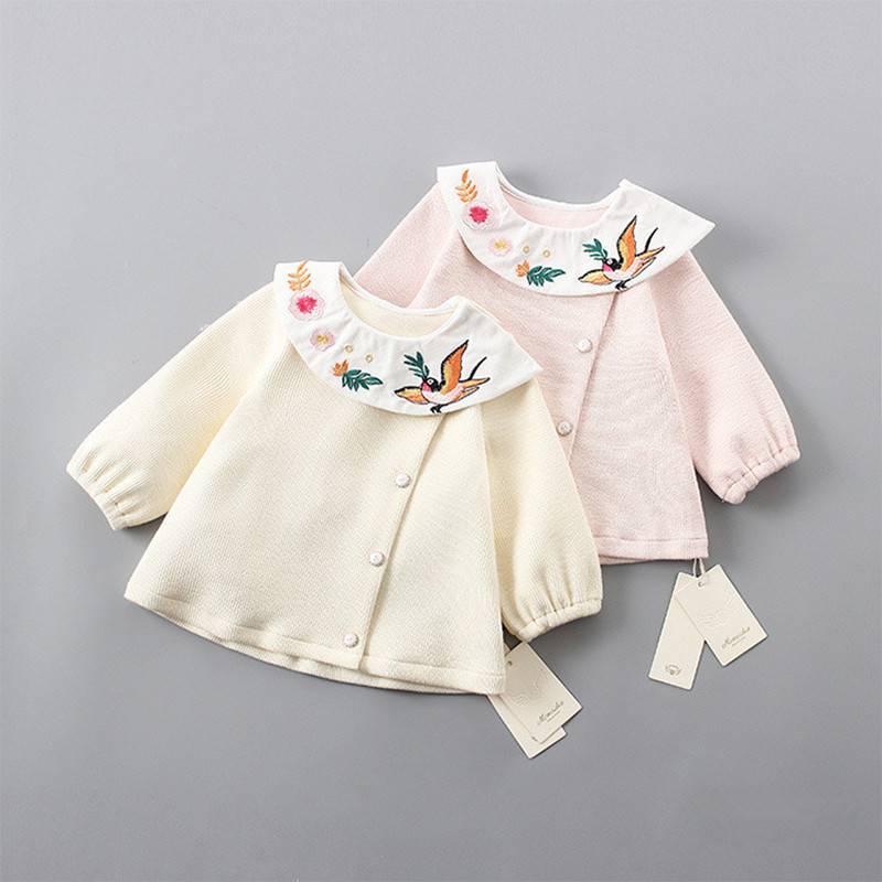 Pretty Blouse for Baby Girls with Floral Design Pretty Blouse for Baby Girls with Floral Design