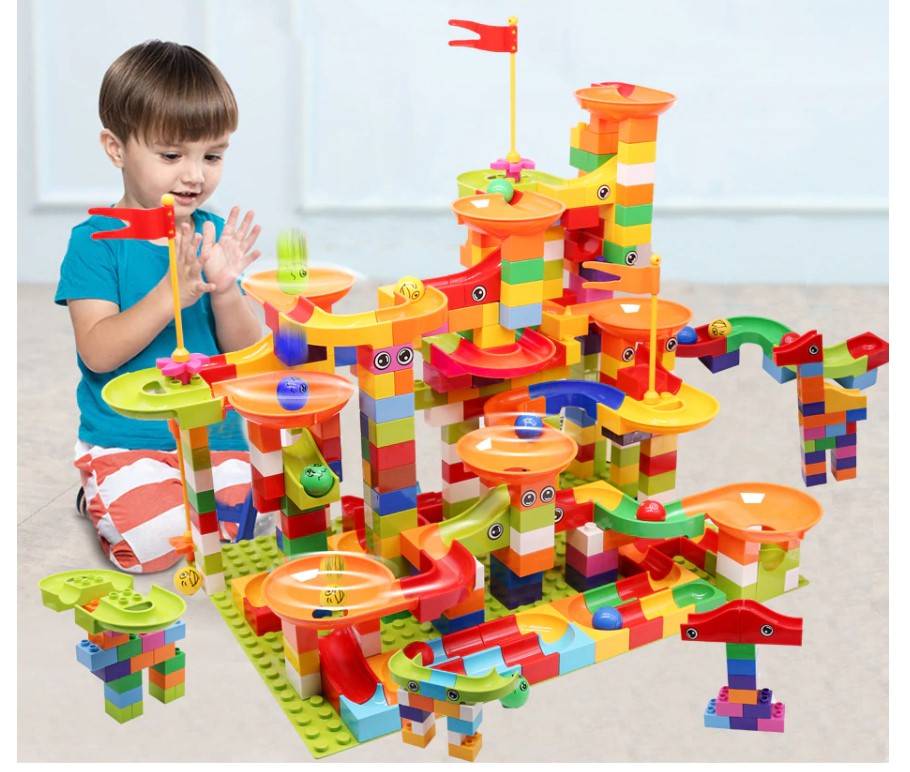 Racing Track Building Blocks Set Racing Track Building Blocks Set