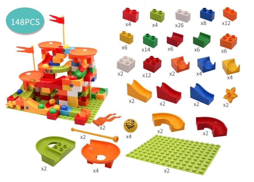 Racing Track Building Blocks Set Racing Track Building Blocks Set