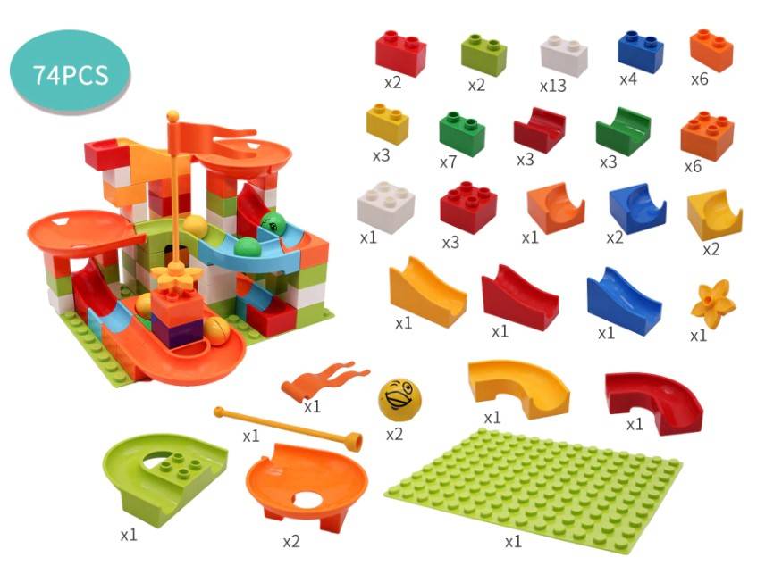 Racing Track Building Blocks Set Racing Track Building Blocks Set