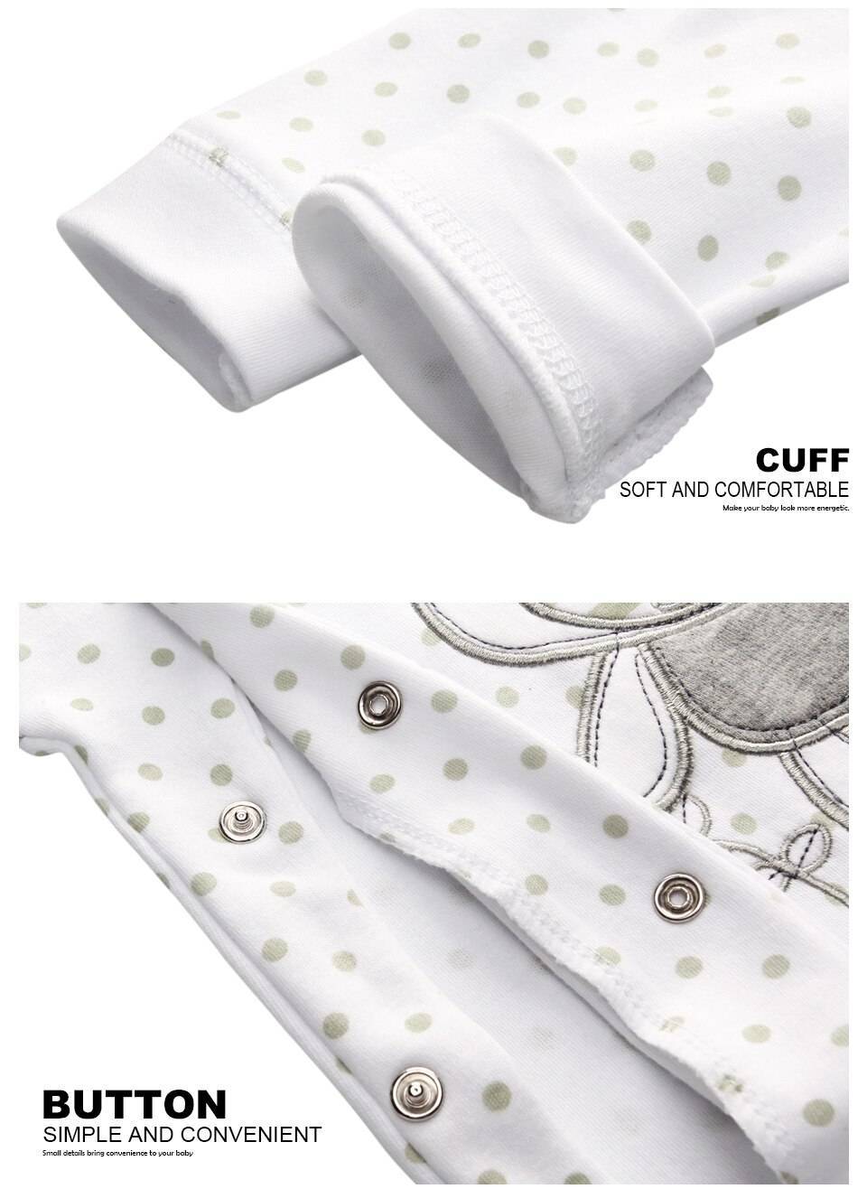 Summer Baby's Colorful Cotton Rompers Summer Baby's Colorful Cotton Rompers