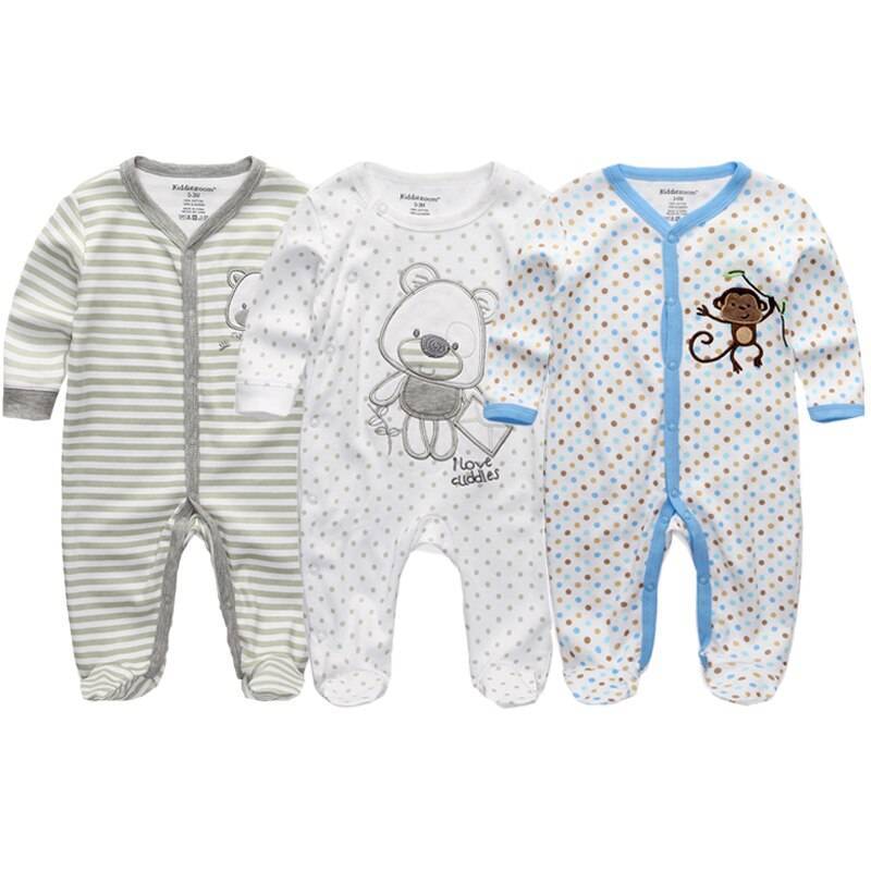 Summer Baby's Colorful Cotton Rompers Summer Baby's Colorful Cotton Rompers