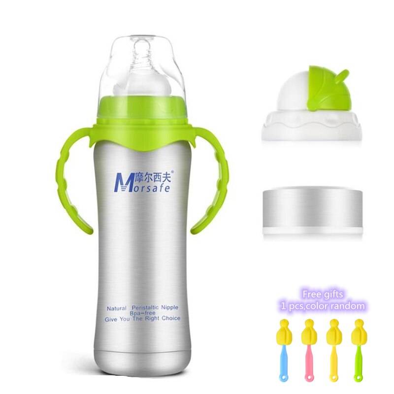 Multifunction Stainless Steel Baby Feeding Thermos Bottle Multifunction Stainless Steel Baby Feeding Thermos Bottle