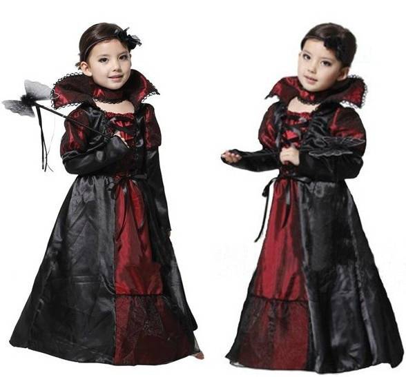 Halloween Vampire Costume for Girls Halloween Vampire Costume for Girls