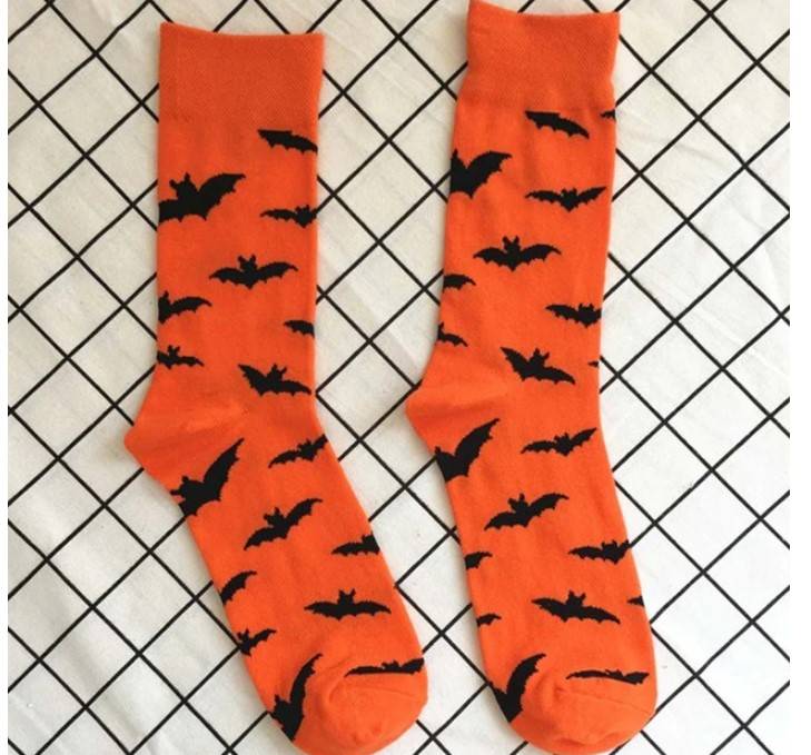 Halloween Print Cotton Socks Halloween Print Cotton Socks