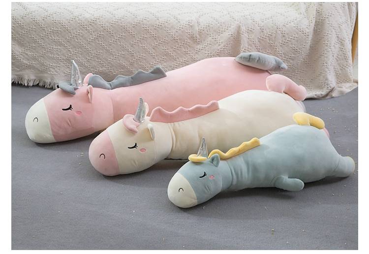 Sleeping Unicorn Long Plush Toy Sleeping Unicorn Long Plush Toy