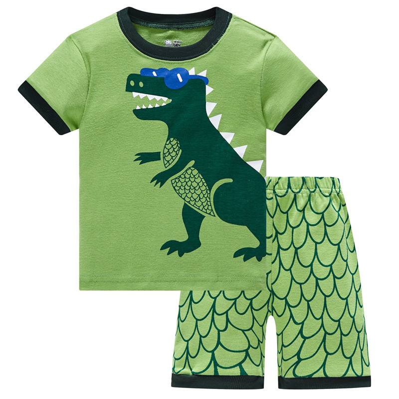 Boys Cotton T-Shirt Sleepwear Set Boys Cotton T-Shirt Sleepwear Set