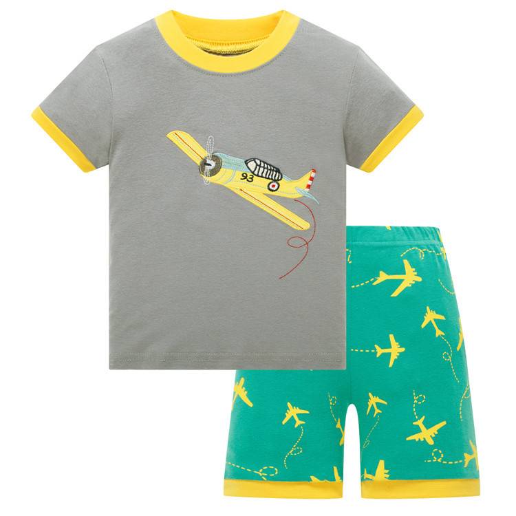 Boys Cotton T-Shirt Sleepwear Set Boys Cotton T-Shirt Sleepwear Set