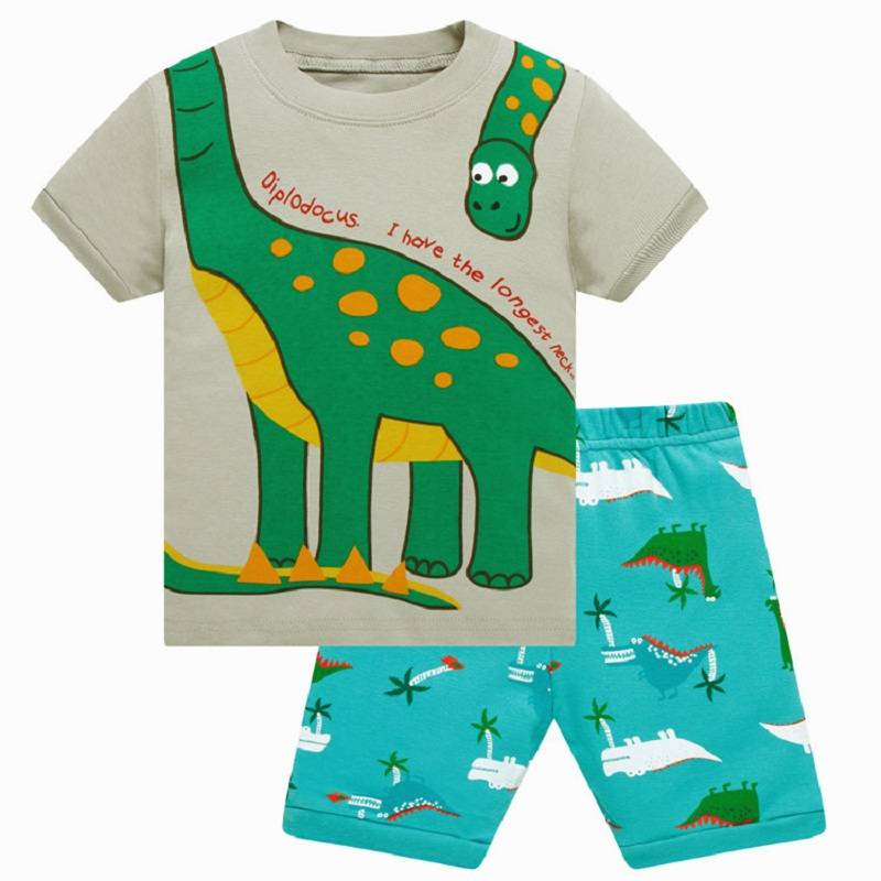 Boys Cotton T-Shirt Sleepwear Set Boys Cotton T-Shirt Sleepwear Set
