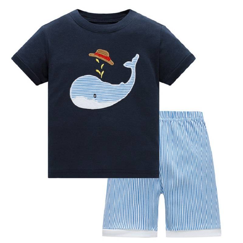 Boys Cotton T-Shirt Sleepwear Set Boys Cotton T-Shirt Sleepwear Set