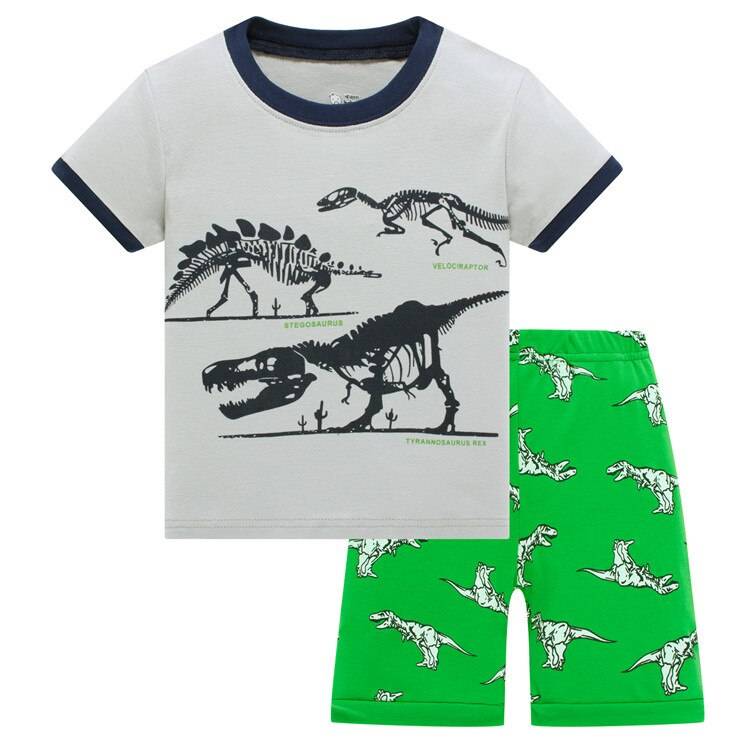 Boys Cotton T-Shirt Sleepwear Set Boys Cotton T-Shirt Sleepwear Set