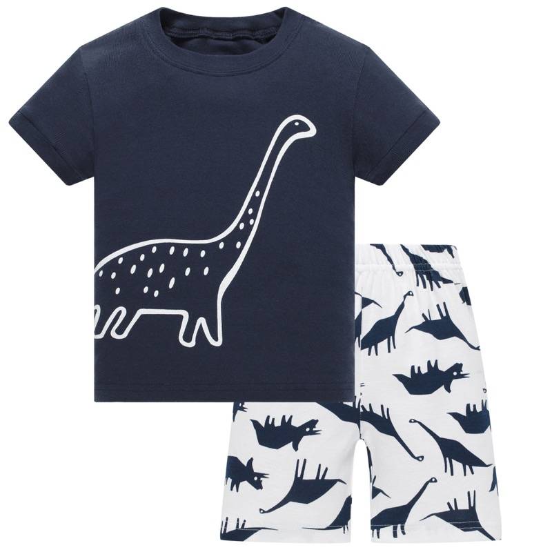 Boys Cotton T-Shirt Sleepwear Set Boys Cotton T-Shirt Sleepwear Set