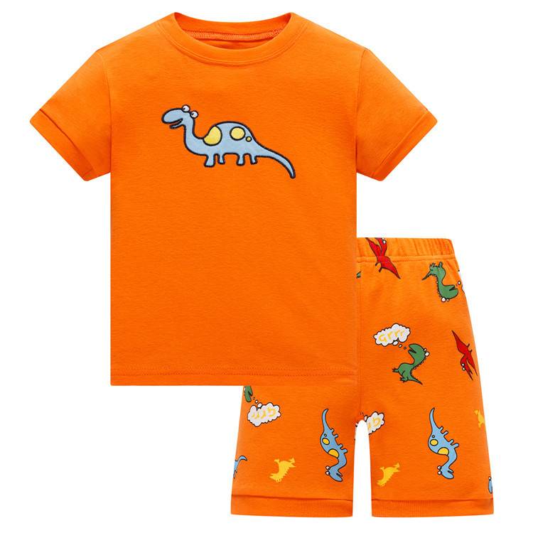 Boys Cotton T-Shirt Sleepwear Set Boys Cotton T-Shirt Sleepwear Set