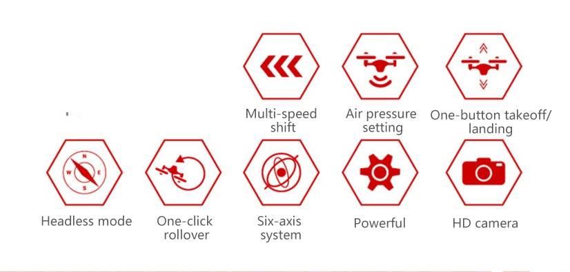 Large Plastic Drone with Brush Motor