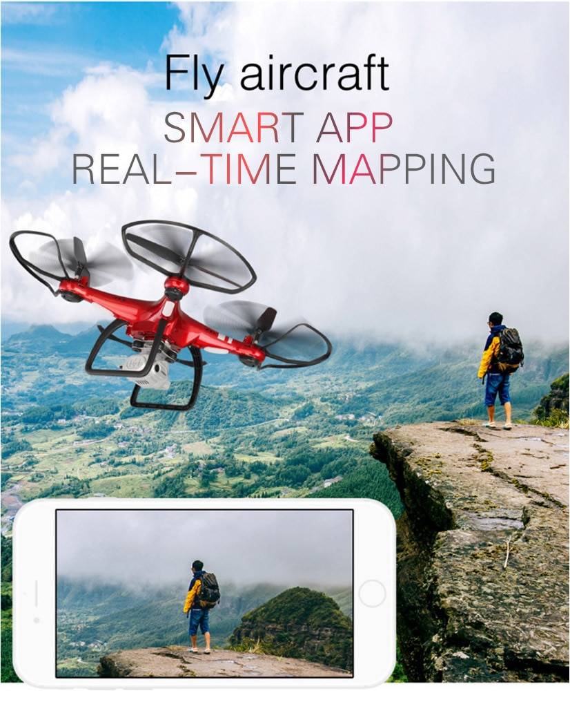 Large Plastic Drone with Brush Motor