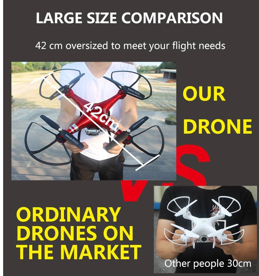 Large Plastic Drone with Brush Motor