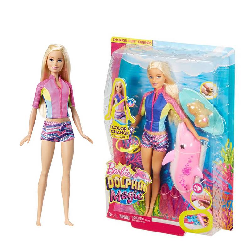 Original Barbie Doll with Magic Dolphin Set Original Barbie Doll with Magic Dolphin Set