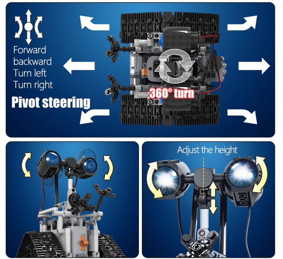 RC Robot Building Blocks Set RC Robot Building Blocks Set